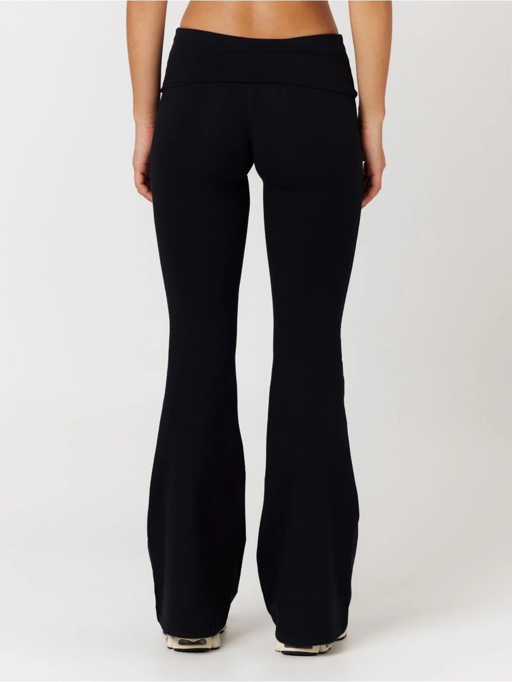 CSB Form Invisible Scrunch Flare Fold Over Leggings